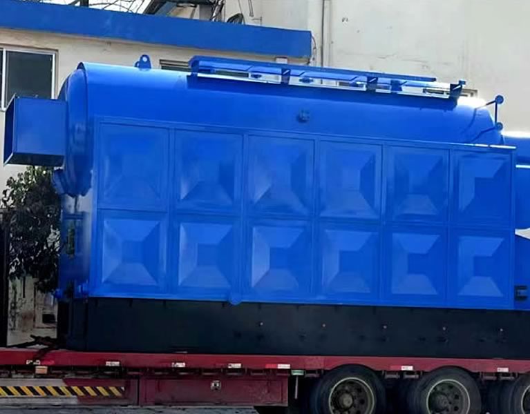 两台DZL6-1.25-SCI生物质蒸汽锅炉