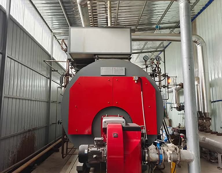 四川致和镇广兴泡沫厂1台四吨WNS蒸汽锅炉